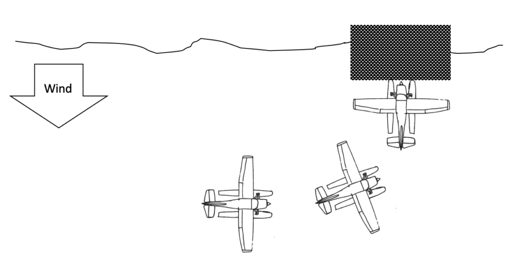 securing the seaplane - ramping example